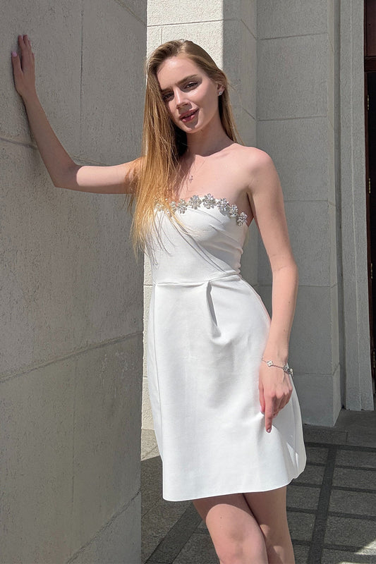 Mia Strapless Bandage Dress